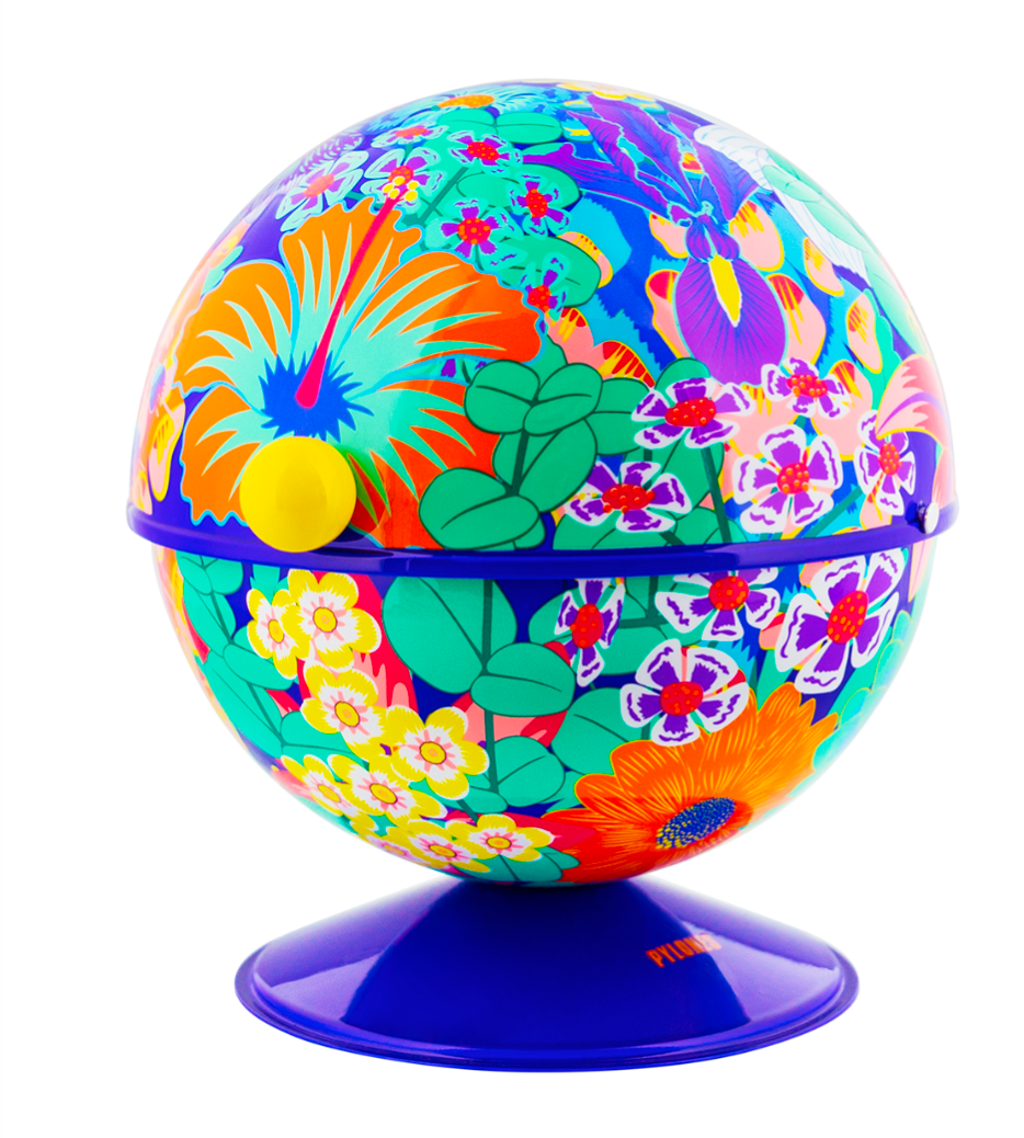 Boule à sucre - motif fleurs